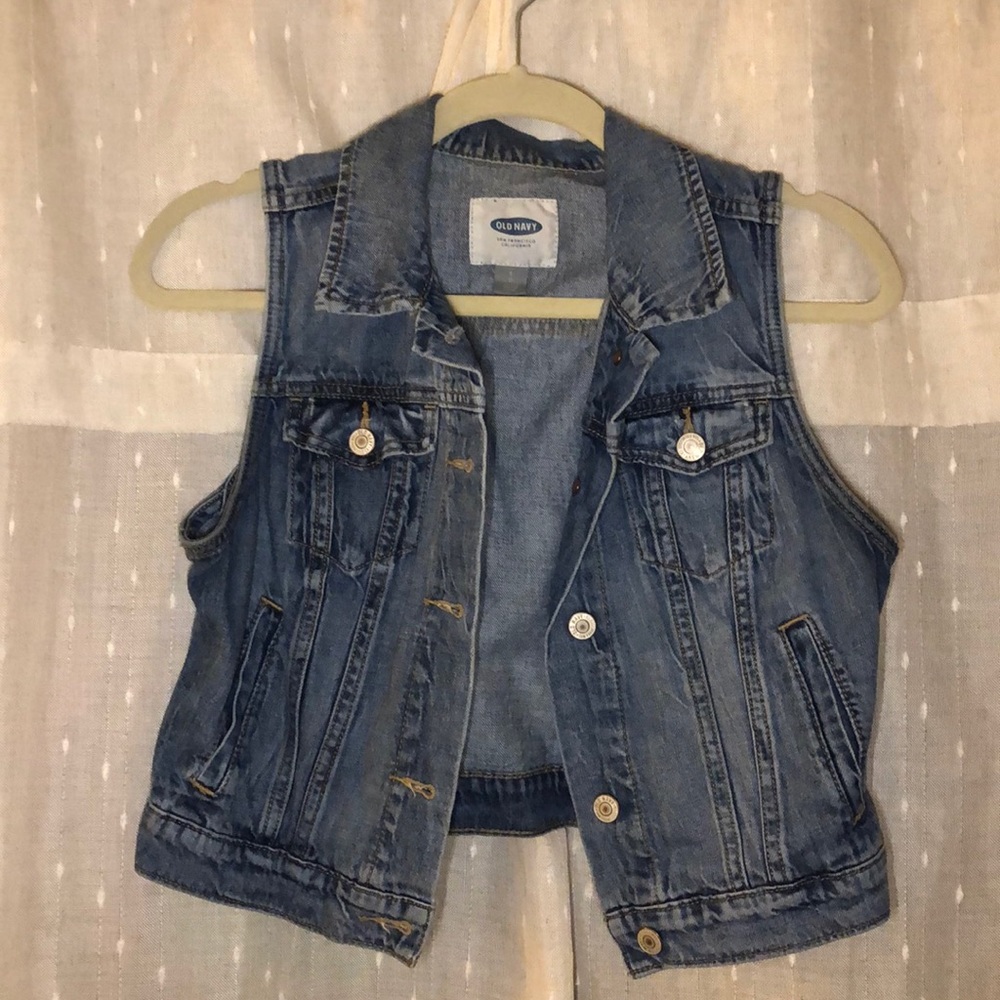 Old Navy Denim Vest